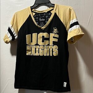 Pressbox Black and Gold Cotton Tee